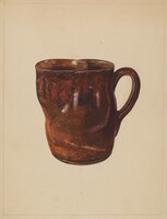 Shaving Mug, Mina Lowry, 1935/1942