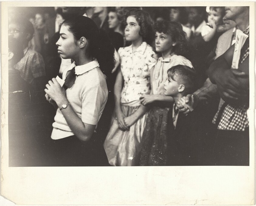 Children at circus--Houston, Texas