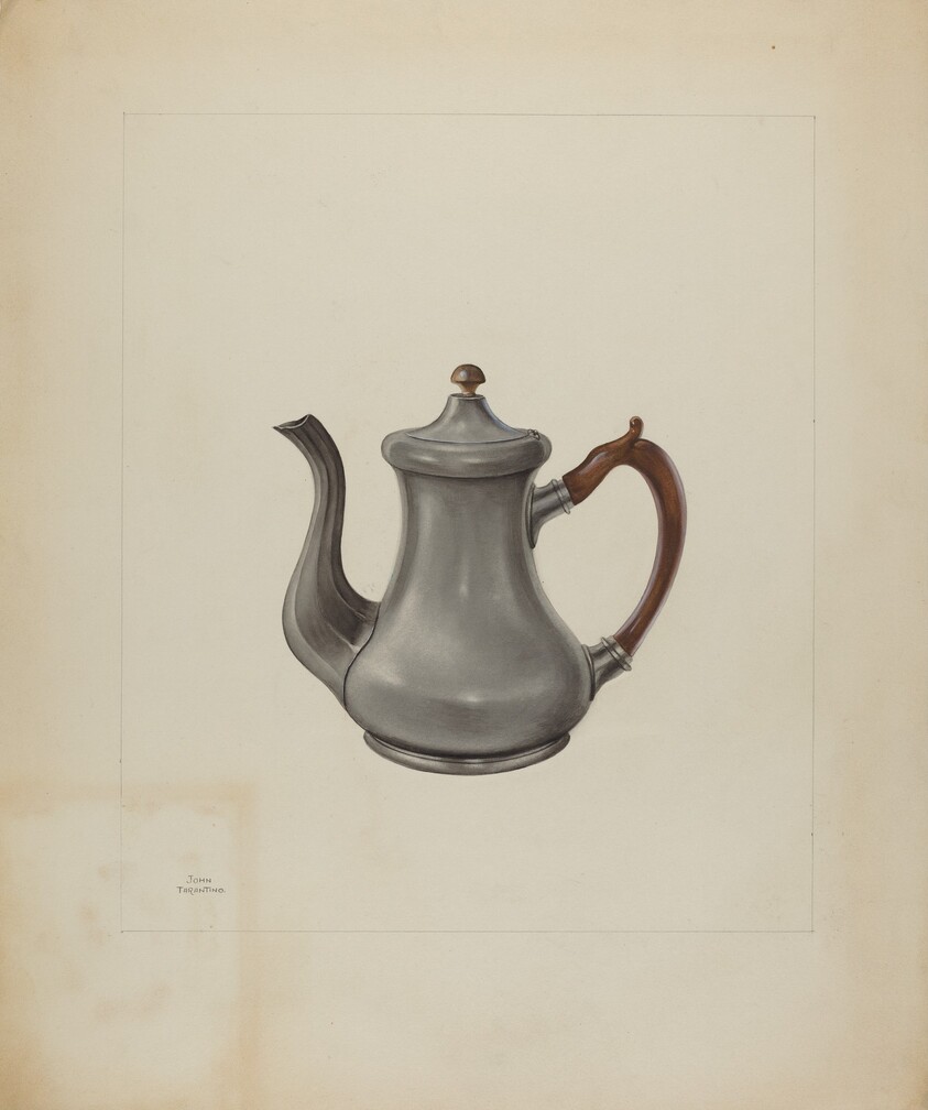 Pewter Teapot