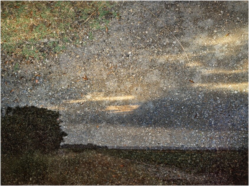 Tent-Camera Image: Sunset, Near Arles, France