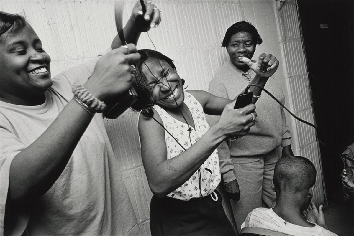 All the other mothers loved Margie, who gave kids free professional haircuts every night. Hopefully, with luck and hard work, her positive attitude will take her far up and away from homelessness. Olive Branch Mission, Chicago.