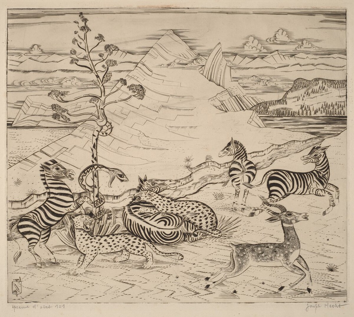 The Fierce Battle (Bataille féroce)