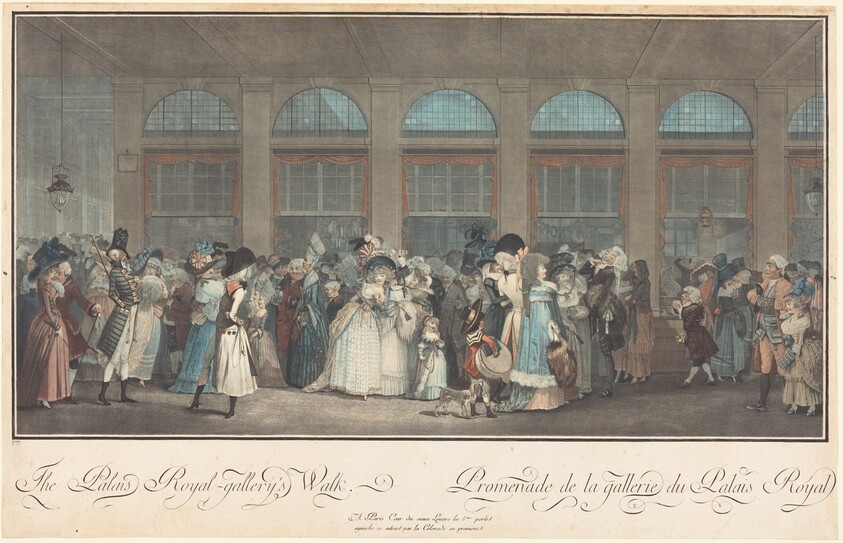 The Palais Royal - Gallery's Walk / Promenade de la Galerie du Palais Royal