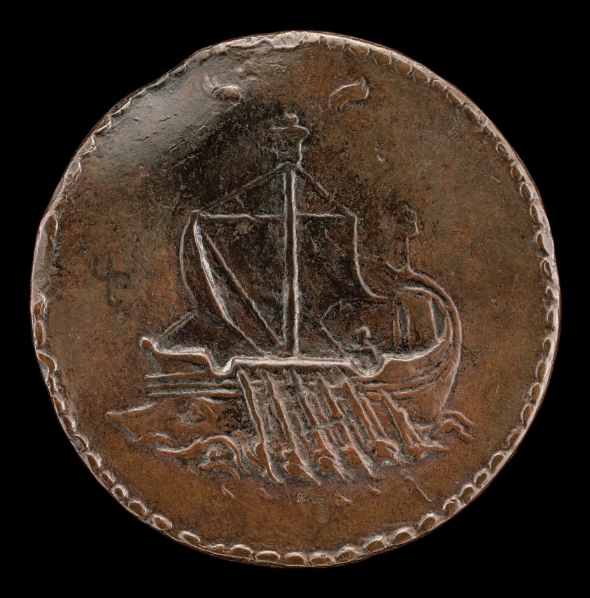 Galley in Full Sail [reverse]