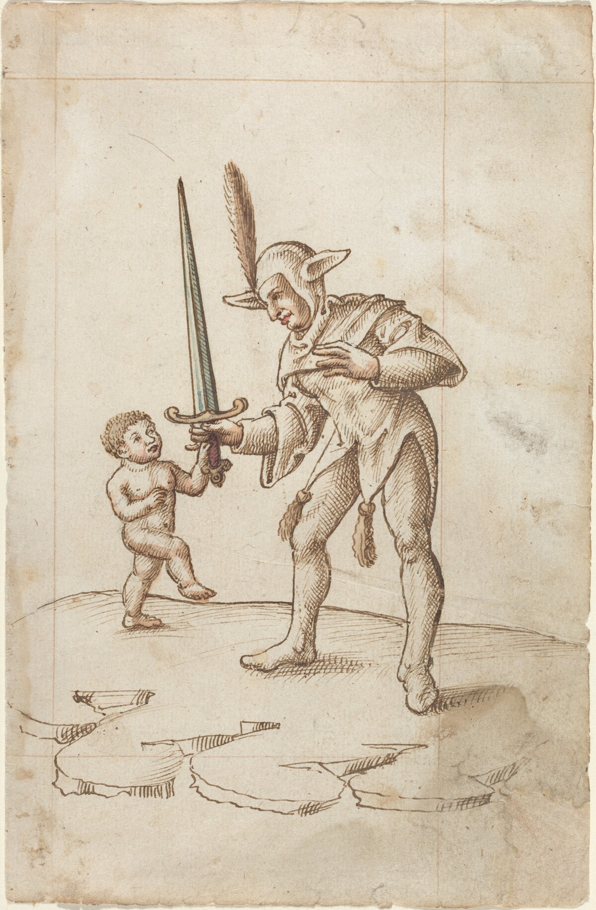 "Turn aside the Sharp Sword" [fol. 44 recto]