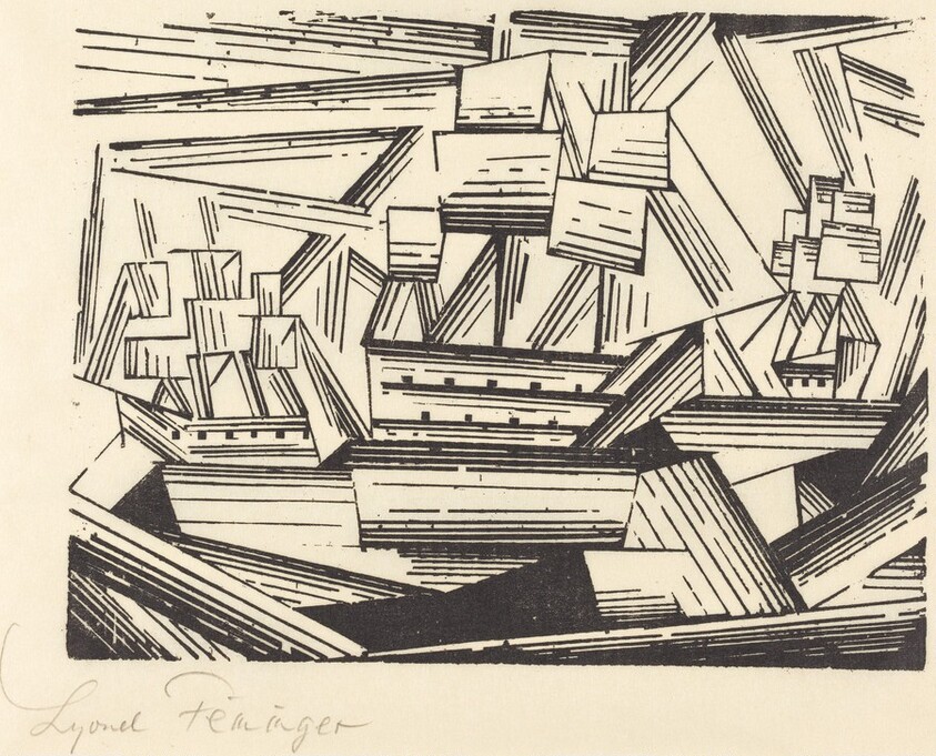 Cruising Sailing Ships, 2 (Kreuzende Segelschiffe, 2)