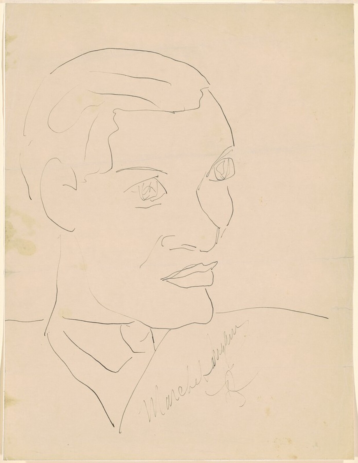 Marchal E. Landgren, Milton Avery, 1947