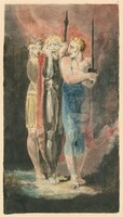 The Accusers of Theft, Adultery, Murder (War), William Blake, c. 1794/1796