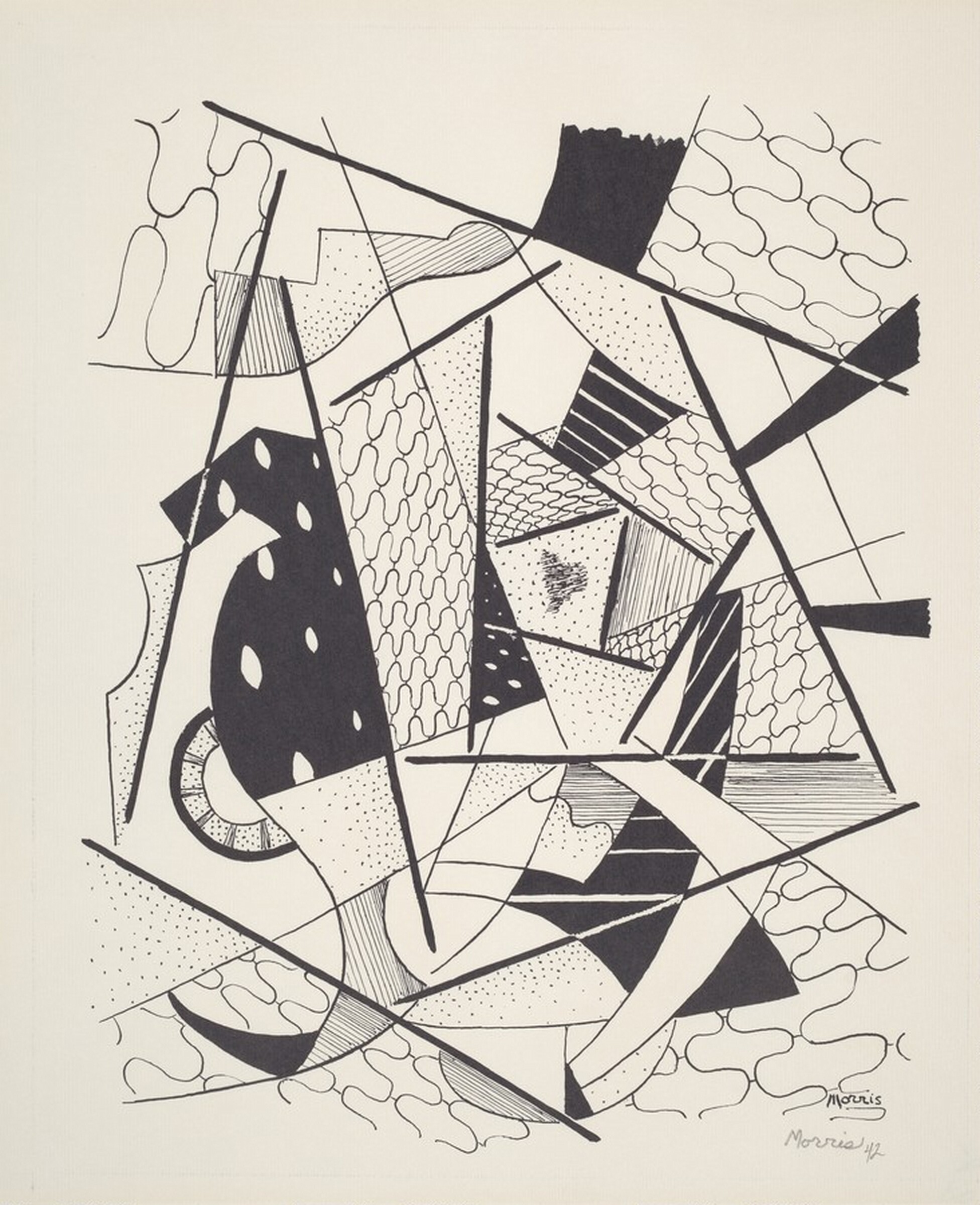 Untitled (Abstraction), George Lovett Kingsland Morris, 1942