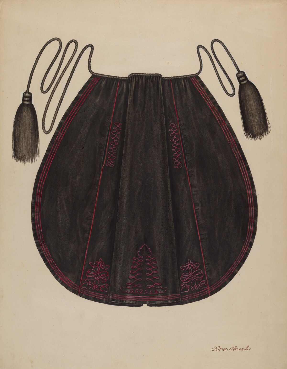 Silk Apron