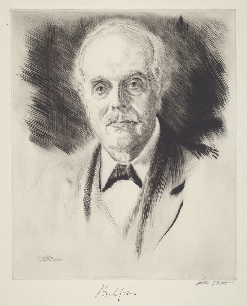 The Right Honorable Arthur James Balfour