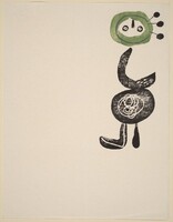 Untitled [plate LIII], Joan Miró, 1958