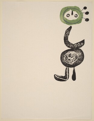Untitled [plate LIII], Joan Miró, 1958