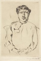 Frauenbildnis (Portrait of a Woman), Lovis Corinth, 1914