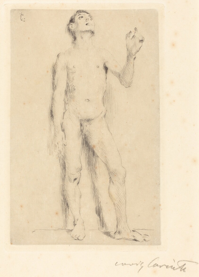 Jünglingsakt (Young Male Nude)