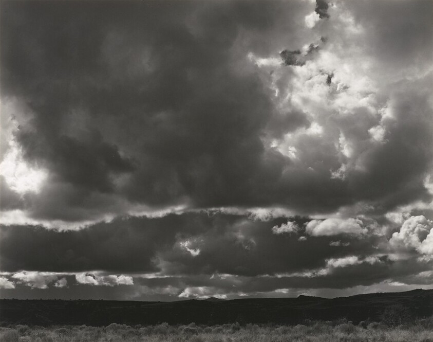 Rain over Modoc Lava Beds