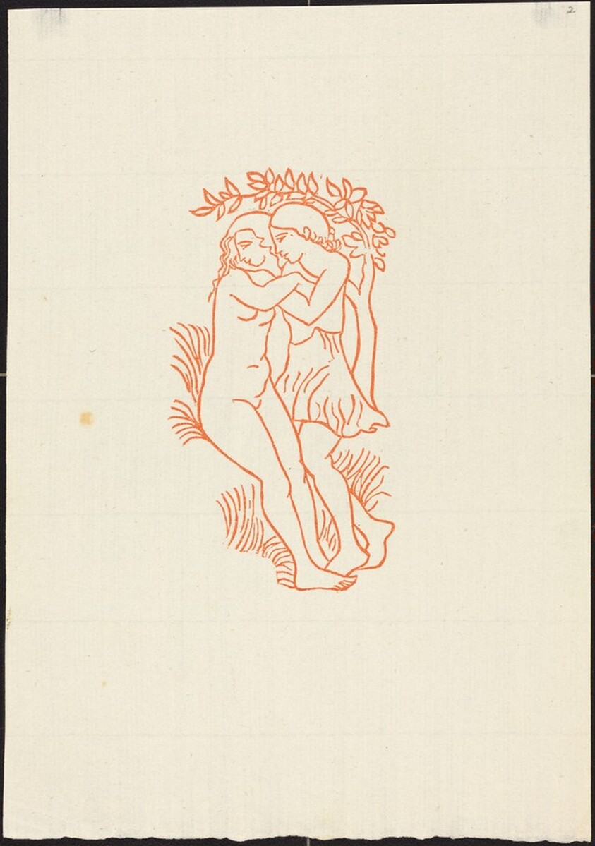 Frontispiece: Daphnis and Chloe (Daphnis et Chloe enlaces)