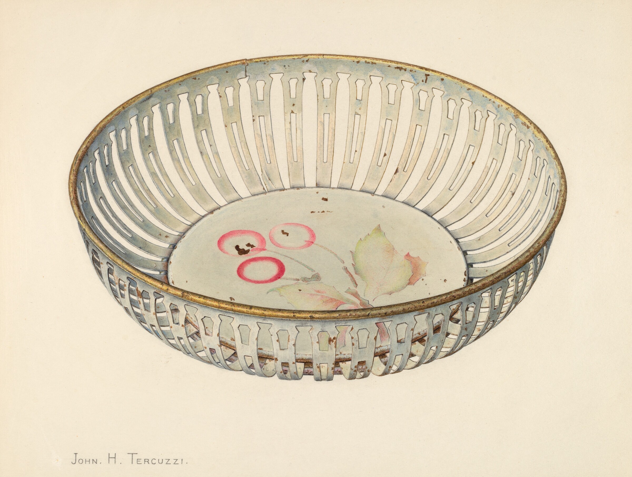 Bread Basket, John H. Tercuzzi, c. 1940