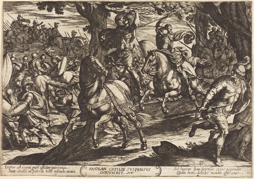 Jacob Kills Absalom, Son of King David