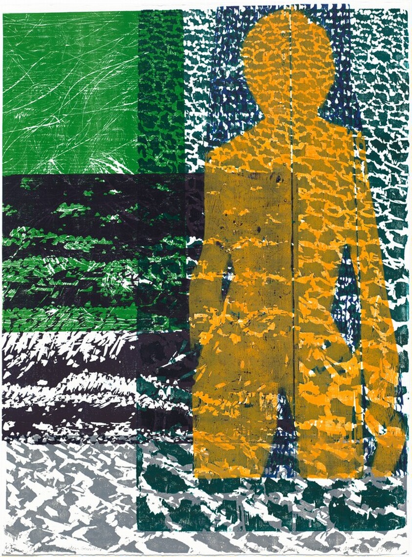 Badende, vor dem Gewitter (Bather, before the Storm)