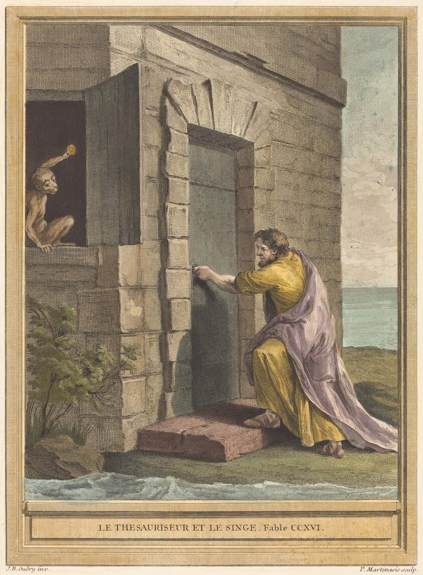 Le thesauriseur et la singe (The Miser and the Monkey)