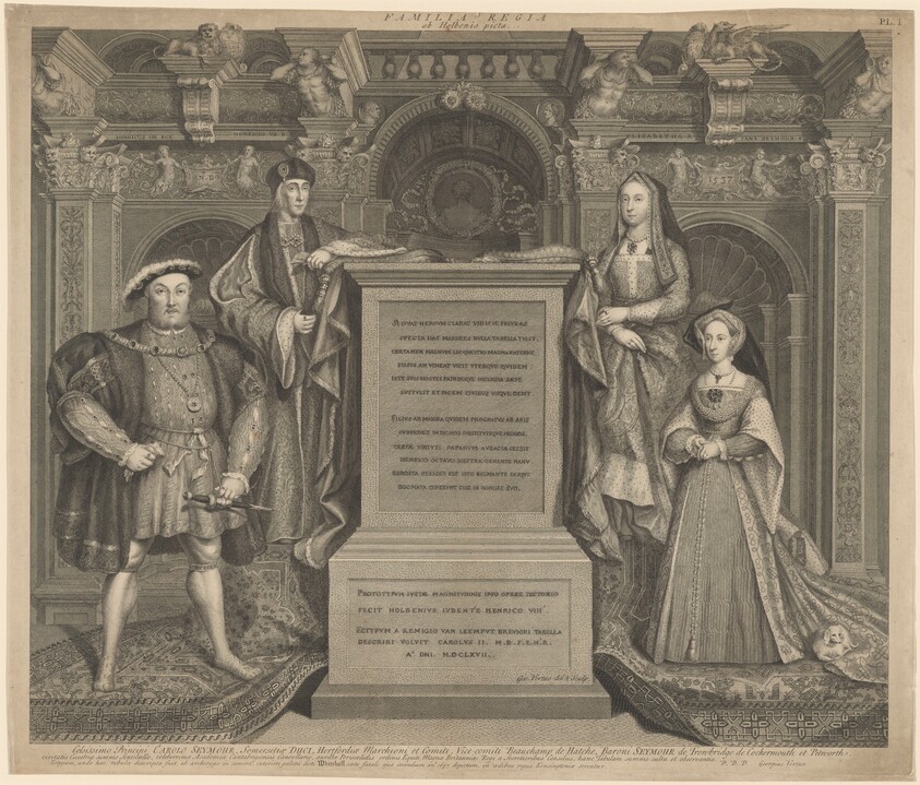 Henry VII and the Family of Henry VIII in Whitehall Palace