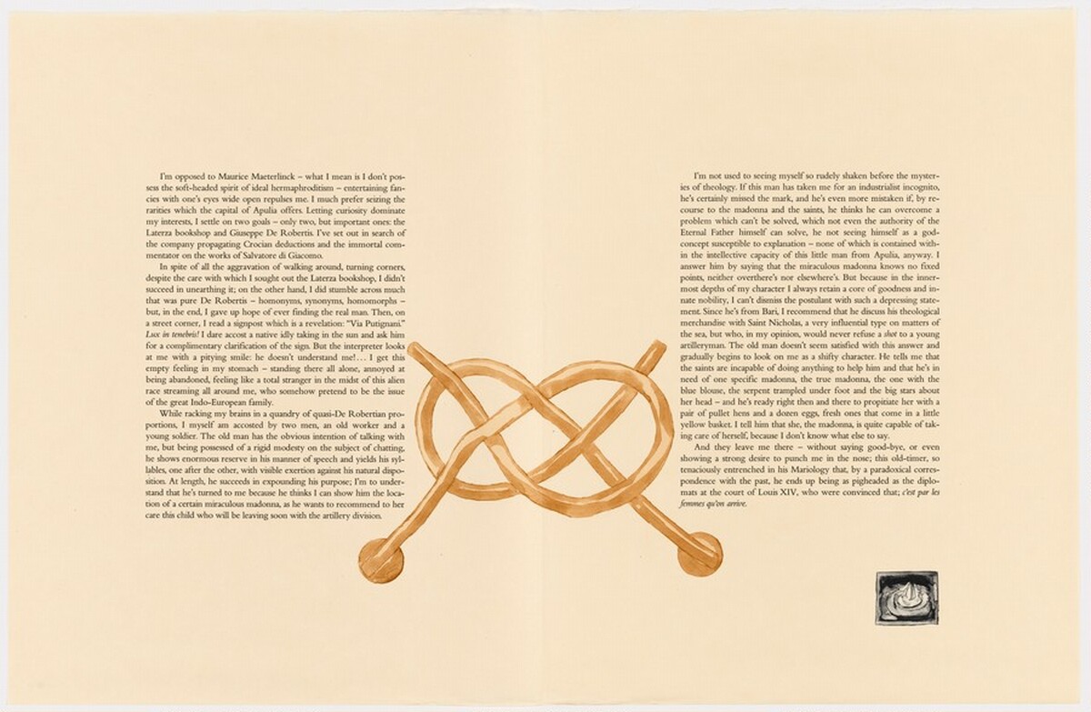 Plate (folio 13, side B, verso and recto) from The Departure of the Argonaut