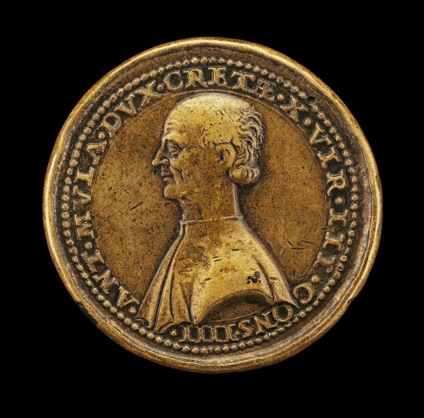 Antonio Da Mula, c. 1460-after 1539, Duke of Candia 1536 [obverse]