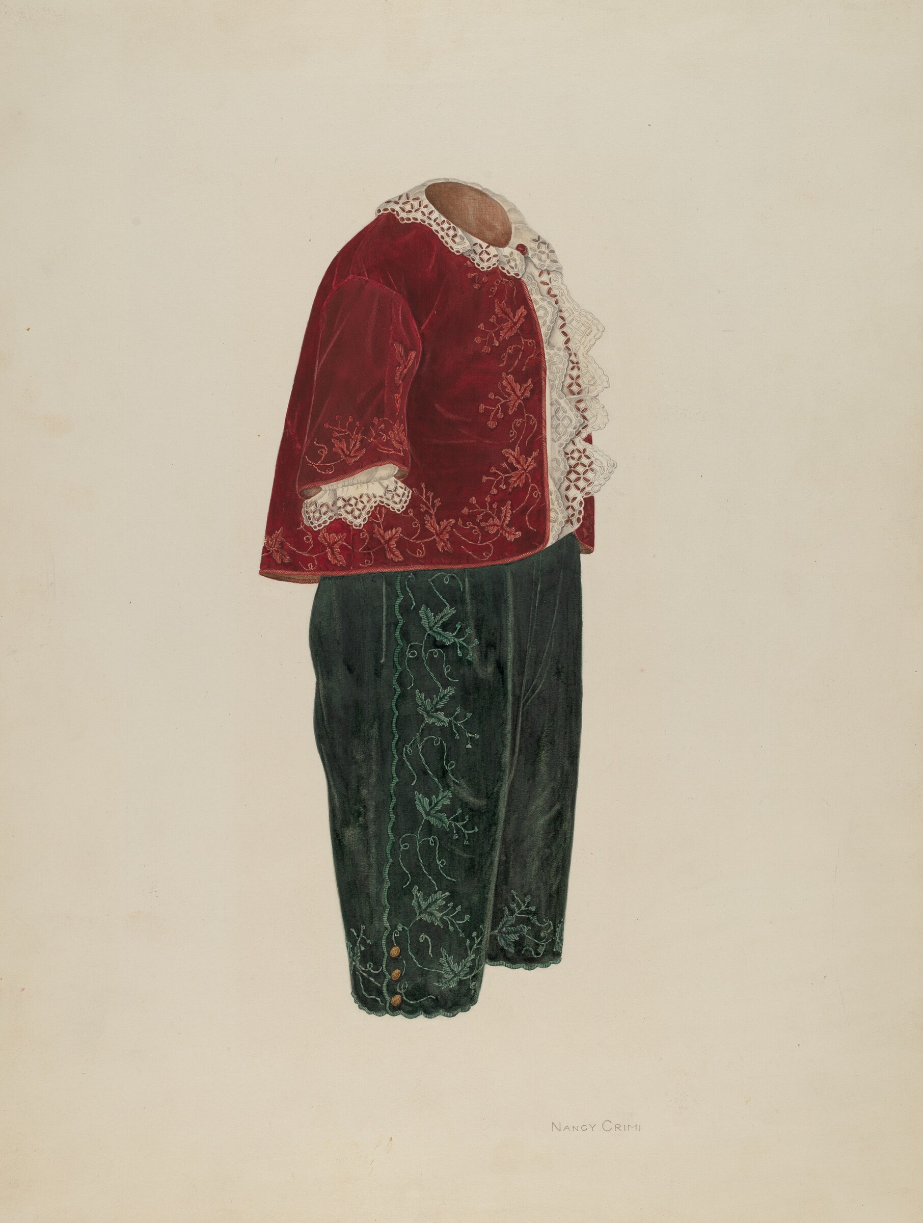 Boy's Suit, Nancy Crimi, 1935/1942