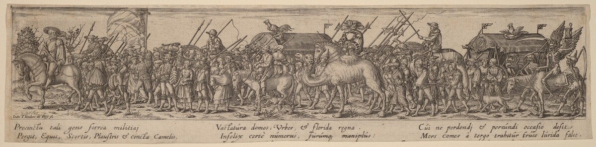 Army Train and Death