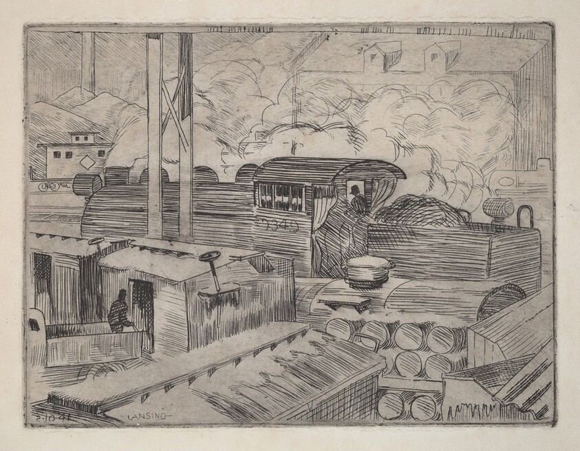 Back Spur (Switcher in Hoover Yard)