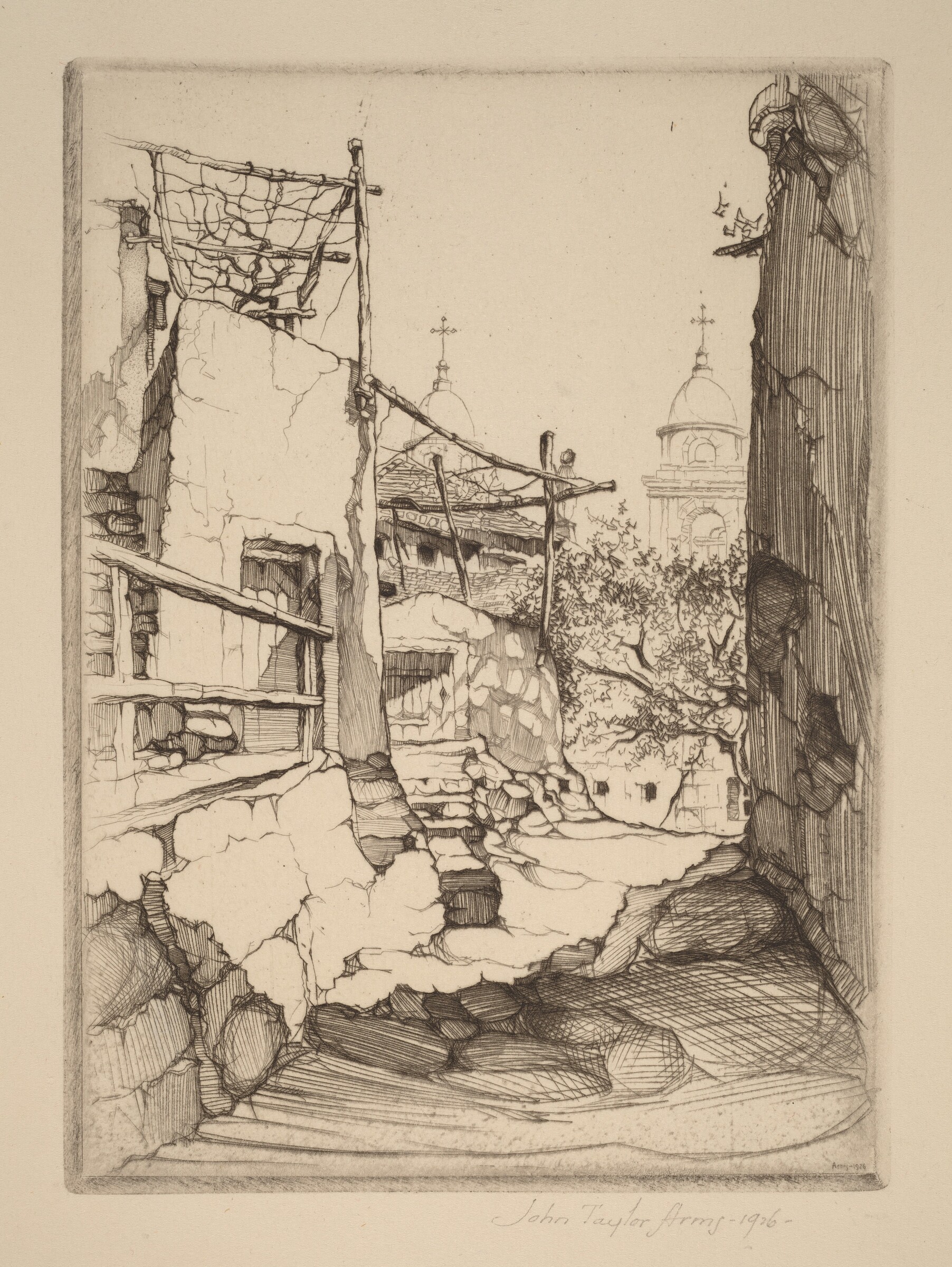 La Chiesa, Borgio, John Taylor Arms, 1926