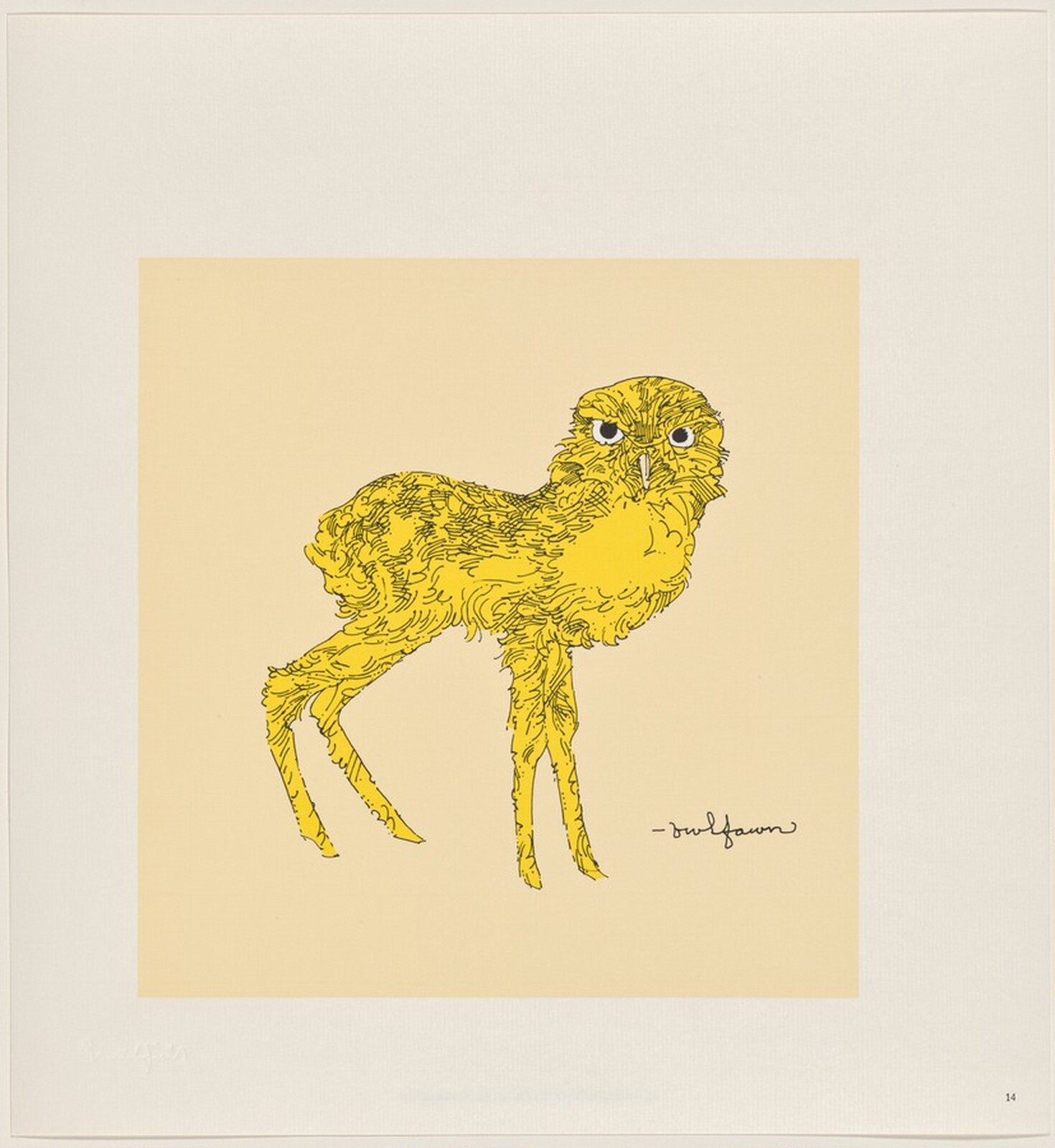 Owl Feathers: page 14, William Crutchfield, 1970