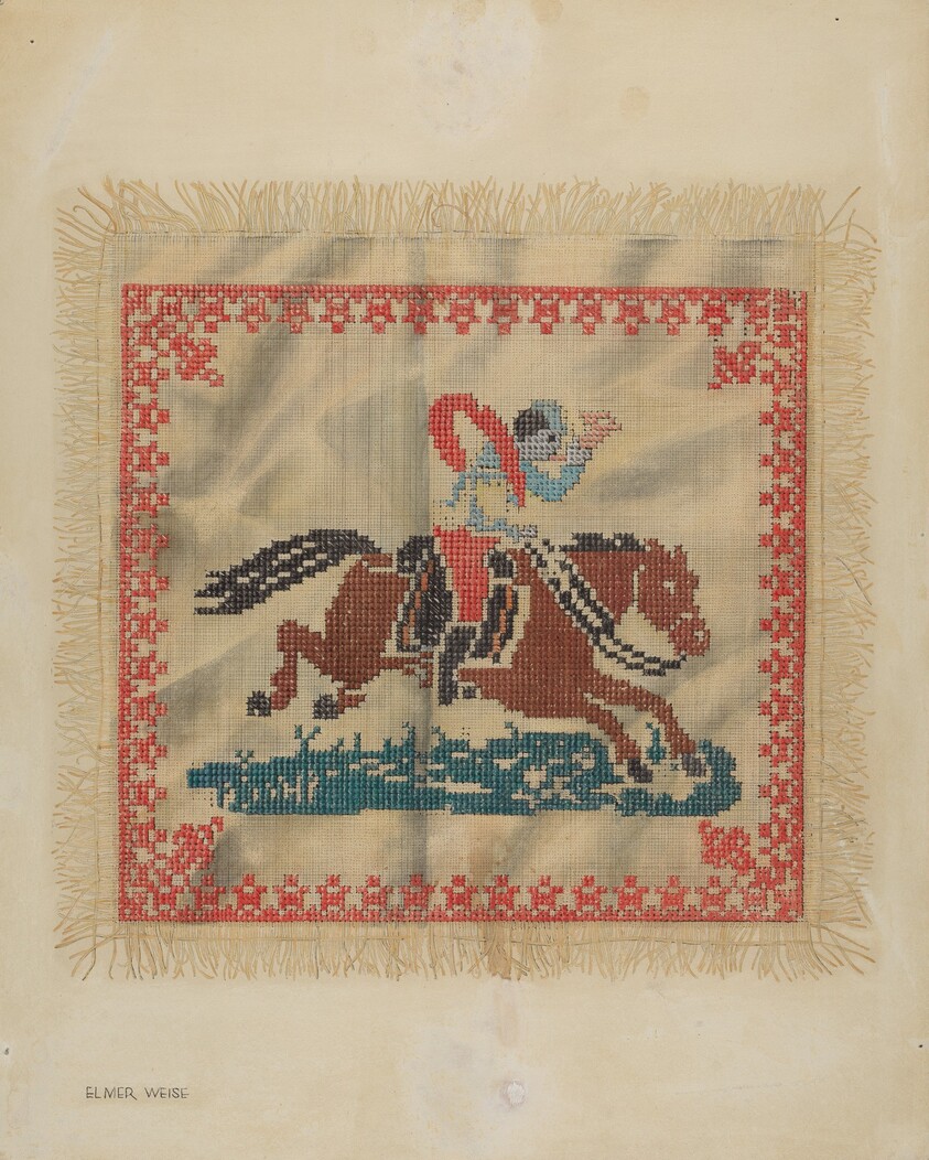 Cross-Stitch Antimacassar