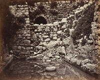 Pool of Siloam, Jerusalem, James Robertson and Felice Beato, 1857