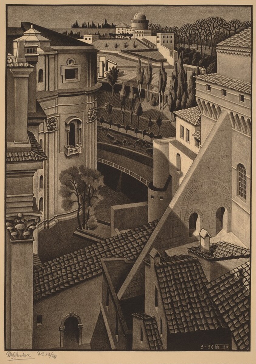 Between St. Peter's and the Sistine Chapel