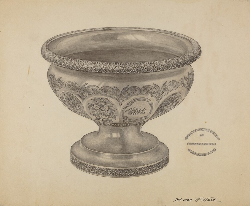 Silver Christening Bowl