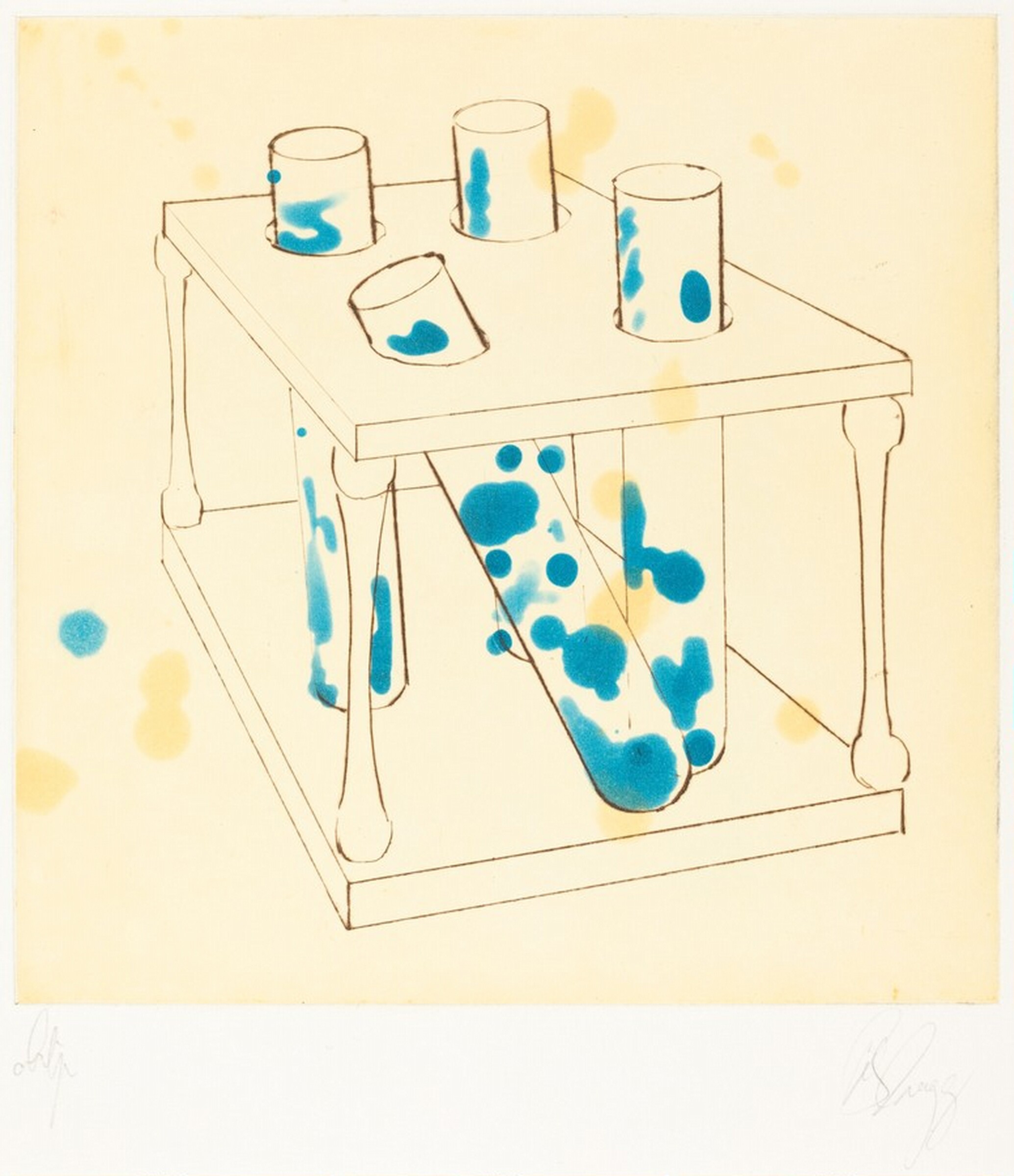 Test Tubes IV, Tony Cragg, 1990