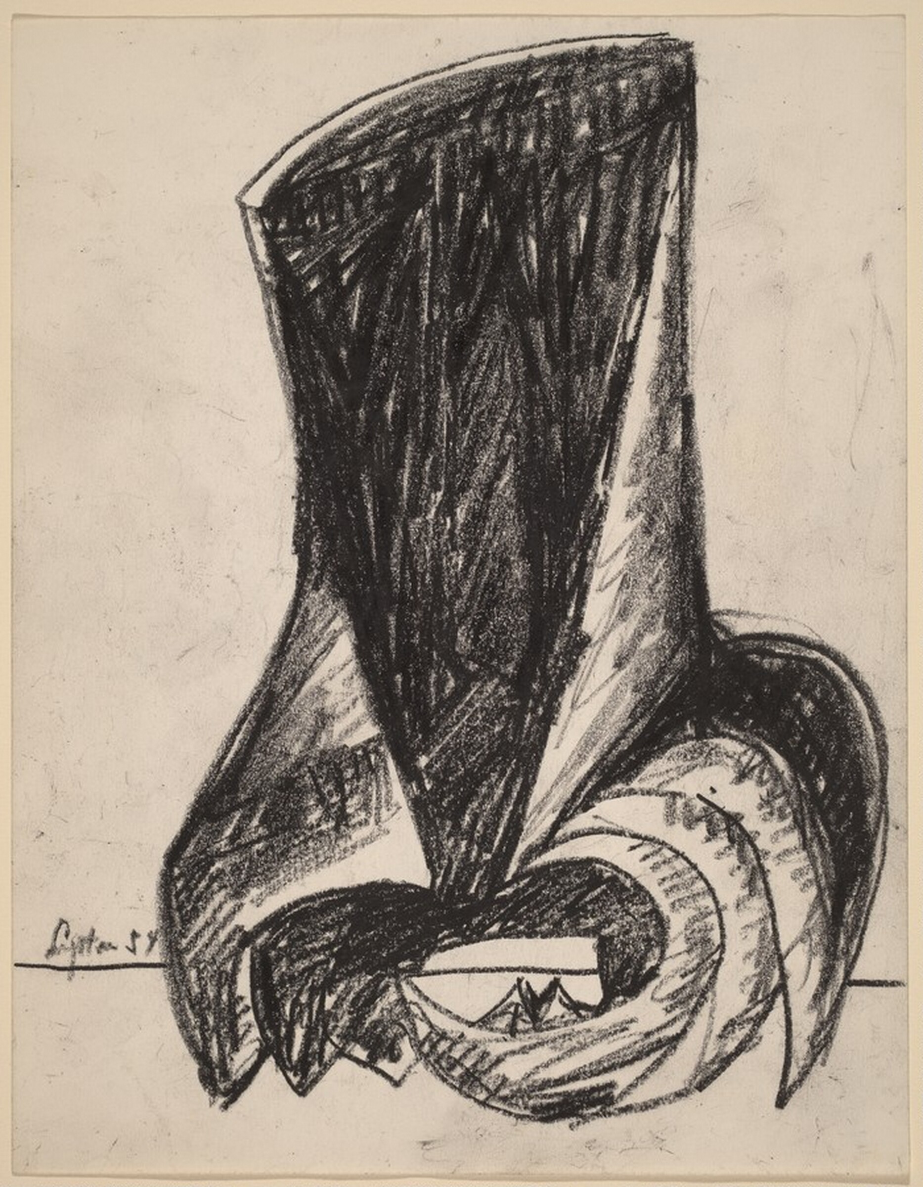 Untitled, Seymour Lipton, 1954