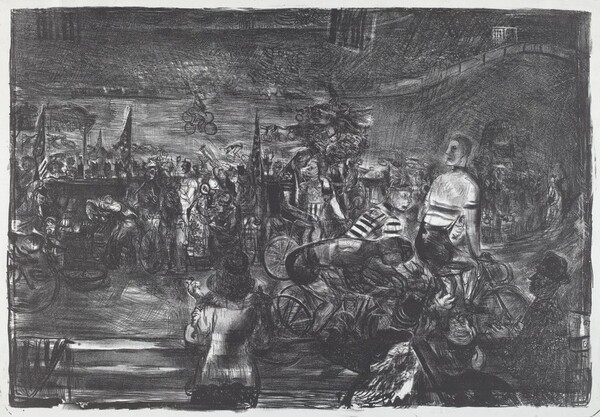 Relief Riders -- Six Day Bicycle Race