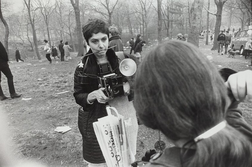Diane Arbus, Love-In, Central Park, New York City